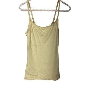 Maidenform Tan Beige‎ Size XL Adjustable Straps Shaper Camisole Tank Top